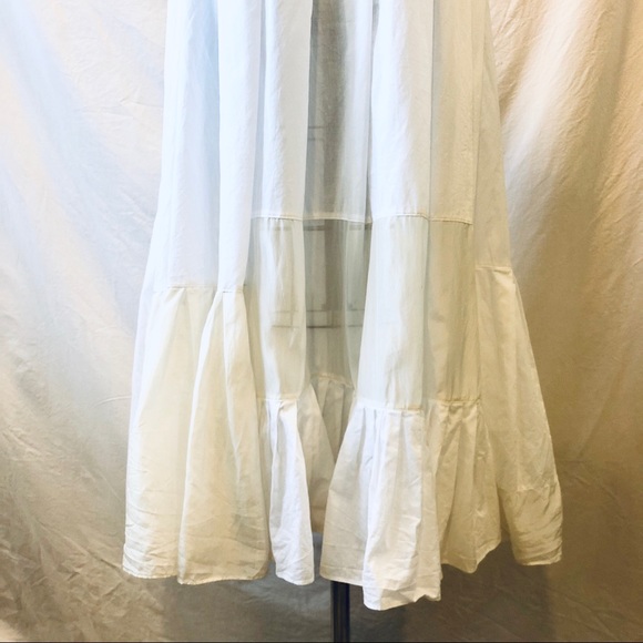 SPORTMAX Cotton voile prairie skirt. - Picture 5 of 9